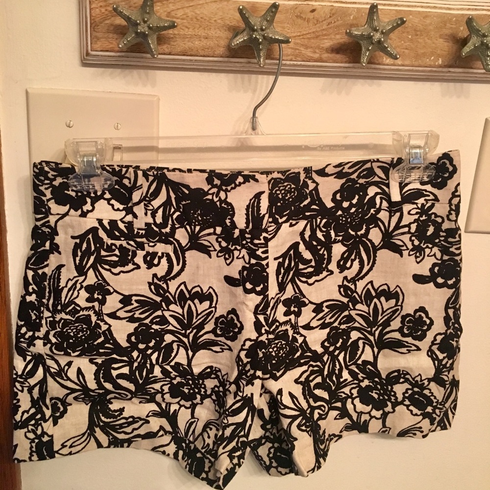 Ann Taylor Loft Linen Shorts Size 2